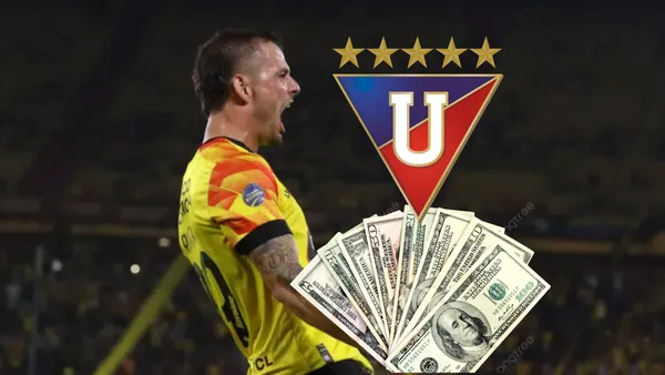 Barcelona SC-Liga de Quito-Octavio Rivero / Foto: API