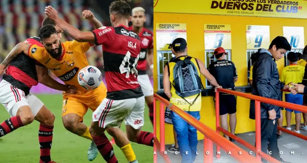 Barcelona SC perdió contra Flamengo pero la llave sigue abierta para Fabián Bustos, los jugadores y también la hinchada que ya separó todos los boletos que se permitieron sacar a la venta por lo que habrá casa llena en el Monumental