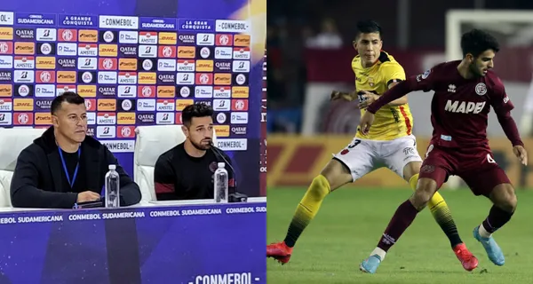 Barcelona SC perdió ante Lanús con decisiones polémicas del referí que afectaron en el resultado y el DT del cuadro argentino habló