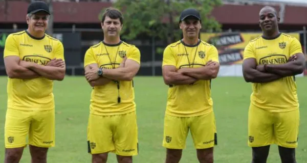 Barcelona SC perdió por tercera vez consecutiva en la Liga Pro e hipotecó sus chances de ganar la Segunda Etapa. Fabián Bustos no fue a la rueda de prensa y estuvo su asistente