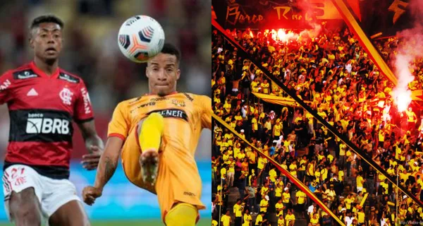 Barcelona SC perdió con un global de 4 a 0 ante Flamengo y momentos antes de finalizar el partido los hinchas empezaron a corear el "olé" causando asombro a propios y extraños