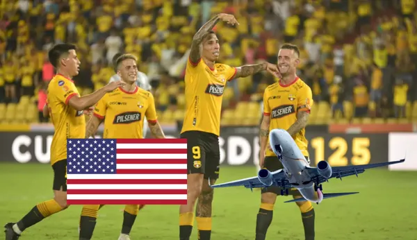 Barcelona SC posando para los reporteros gráficos. FOTO: Nación Fútbol Ecuador