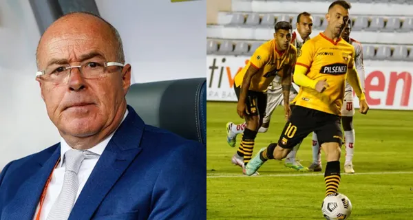 Barcelona SC pudo cerrar la goleada con un penal ante Mushuc Runa, pero Jorge Célico no le dio el chance a Damián Díaz