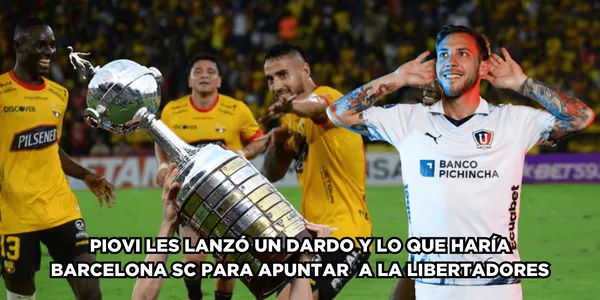 Barcelona SC quiere apuntar por la Copa Libertadores