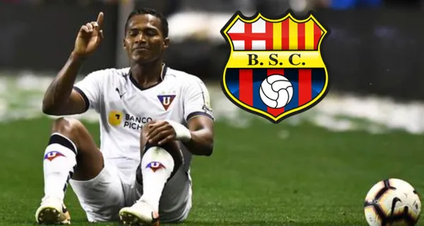 Barcelona SC quiso tener a Antonio Valencia en sus filas, pero se puso la camiseta de Liga de Quito y ganó campeonatos