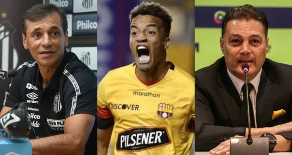 Barcelona SC recibió la noticia que Byron Castillo está en órbita de Santos FC, por pedido de Fabián Bustos ¿Lo venderá?