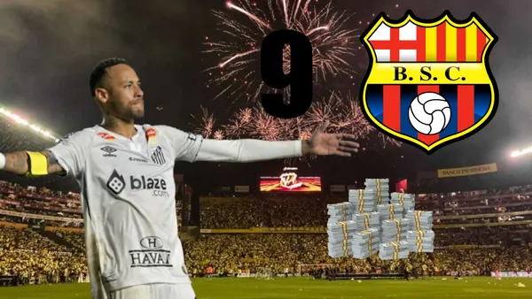 Barcelona SC siguió de cerca a este delantero que terminó goleado por Neymar
