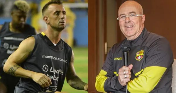 Barcelona SC tiene a Damián Díaz lesionado y es recurrente. Desde ahora Jorge Célico hace trabajo de scouting para llevar a un 10 ecuatoriano