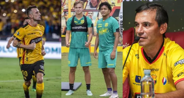 Barcelona SC tiene juveniles esperando su oportunidad, pero Fabián Bustos sigue manteniendo a Damián Díaz