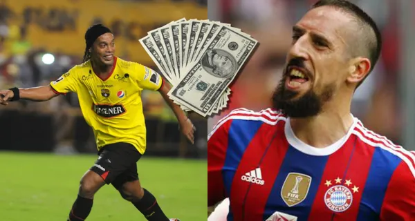 Barcelona SC tiene planeado en traer a Franck Ribéry para la Noche Amarilla del 2023 y mira lo que le puede costar su presencia en el Monumental