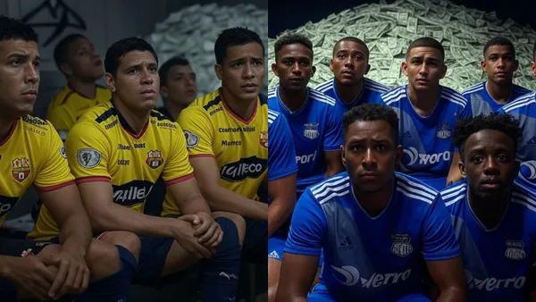 Barcelona SC vs Emelec / Foto: GROK