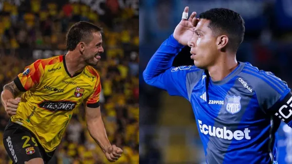 Barcelona SC vs Emelec / Foto: Olé