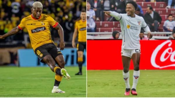 Barcelona SC y Liga de Quito / Foto: Primicias