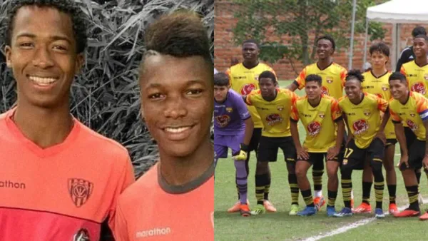 Barcelona SC y Willian Pacho con Moisés Caicedo / Foto: Primicias