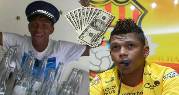 Billy Arce tiene un nuevo trabajo donde gana 15 dólares, luego que por fiestero lo sacaron de Barcelona SC y Emelec