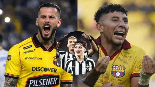 Botafogo y Barcelona SC se enfrentarán en un duelo apasionante, tienen en cuenta a un jugador en específico