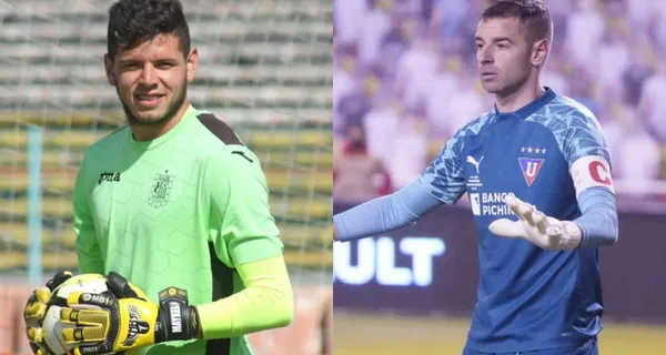 Brian Heras fue quien custodió el arco de Liga de Quito en la victoria contra Independiente del Valle y mira cómo le fue