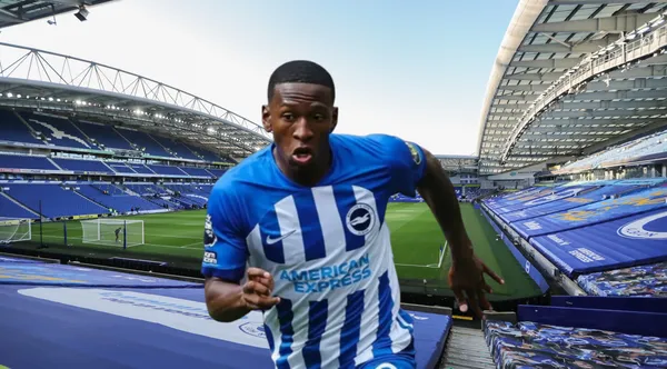 Brighton recordó a su lateral Pervis Estupiñán que se está recuperando