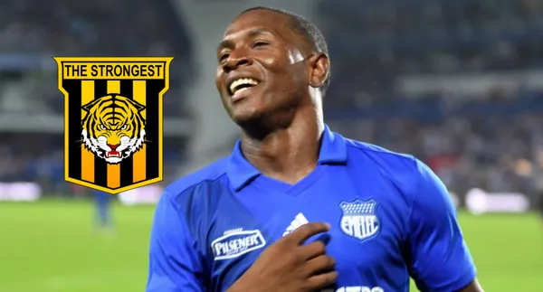 Bryan Angulo fue un fracaso en Emelec. Ahora, le va bien en Bolivia.