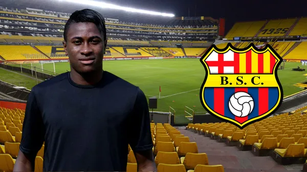 Bryan Carabalí (Foto tomada de: Barcelona SC/Bryan Carabalí/Wikipedia)