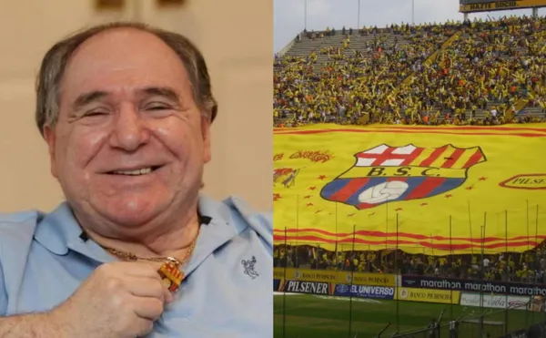 Bucaram decidió hacer una transmisión en vivo para informar que será candidato presidencial con una camiseta de BSC