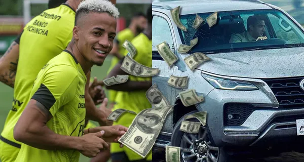 Byron Castillo está entrenando en Barcelona SC ya que se terminó la liga mexicana y no pasó desapercibido por el carro en el que llegó