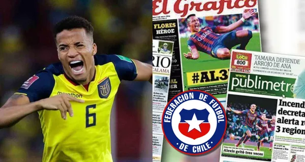 Byron Castillo está en la Selección Ecuatoriana y la prensa chilena sigue todos los pasos del lateral derecho de Barcelona SC