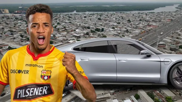 Byron Castillo (Foto tomada de: El Universo/Barcelona SC/Porsche)