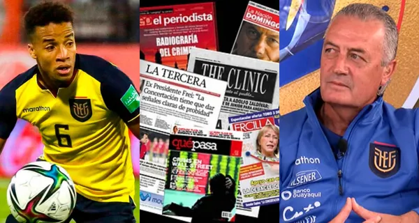 Byron Castillo no fue considerado en Ecuador, para enfrentar a México, y en Chile siguen todos los pasos al ecuatoriano