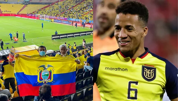 Byron Castillo fue ovacionado en el partido frente a Ecuador