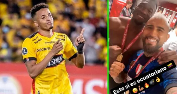 Byron Castillo ha subido un post a sus redes sociales que los hinchas apoyaron