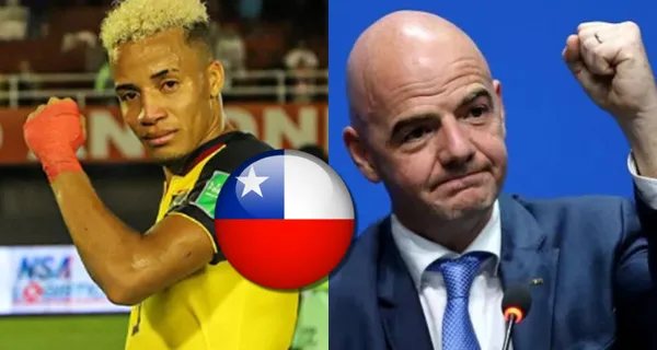 Byron Castillo les ha devuelto el favor a los chilenos que reclamaron que debían ir al Mundial en lugar de Ecuador