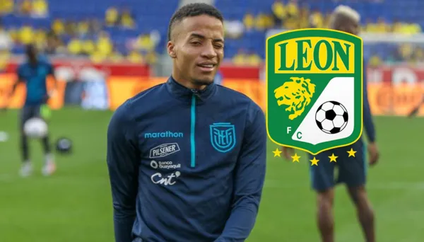 Byron Castillo llegó a León y brindó sus primera palabras para los medios de comunicación