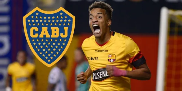 Byron Castillo sería una de las opciones que tiene Boca Juniors para reforzar su banda derecha. En Barcelona SC tendría su respuesta en primera instancia