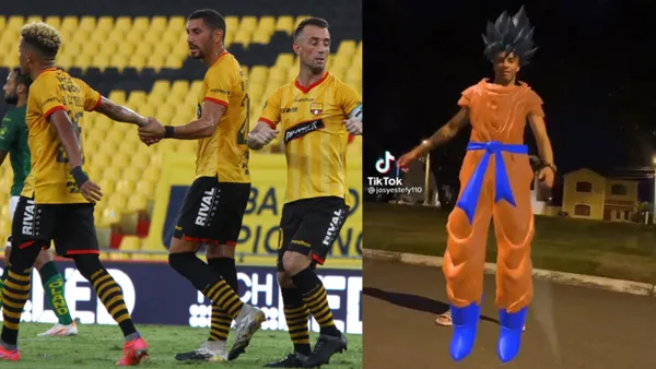 Byron Castillo no viajó a Brasil producto de una lesión y por esta razón se dedicó a realizar actividades ajenas al fútbol