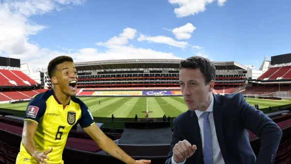 Byron Castillo y Eduardo Carlezzo / Foto de: El Futbolero Ecuador