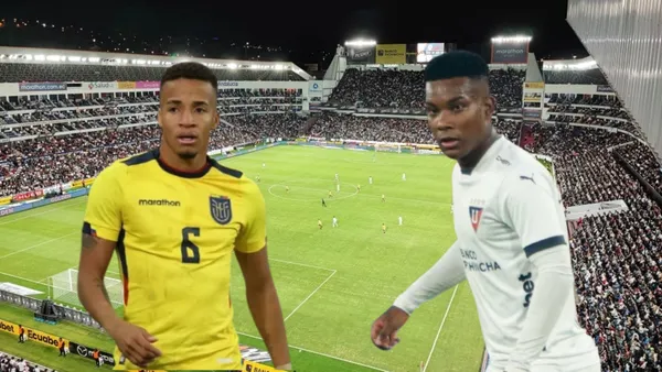 Byron Castillo y Óscar Zambrano / Foto de: El Futbolero Ecuador