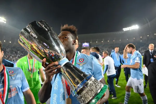 Caicedo ganó con Lazio un trofeo a la Juve de Cristiano