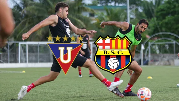 Cancha sintética, Liga de Quito y Barcelona SC / Foto de: El Futbolero Ecuador