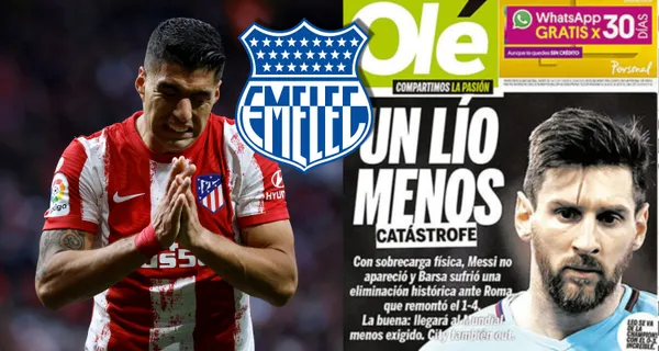 Candidato a la presidencia de Emelec, Pepe Auad, dijo que tiene precontrato con Suárez y reaccionaron