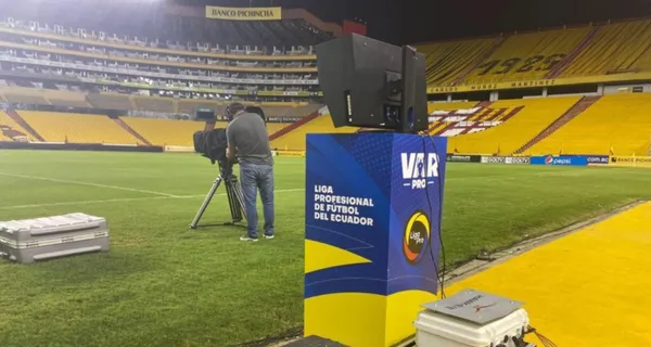 Carlos Alfaro Moreno confirmó que Barcelona SC tendrá VAR durante la primera temporada