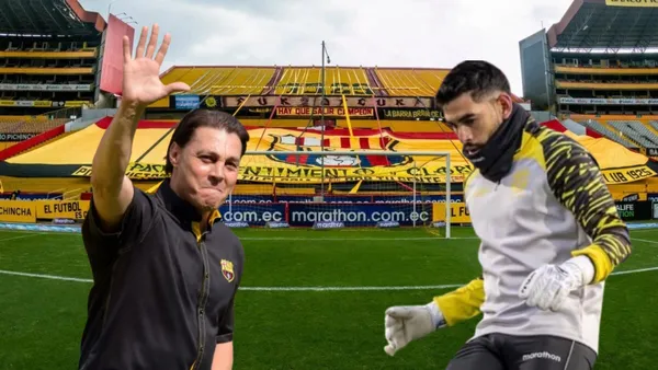 Carlos Alfaro Moreno y Víctor Mendoza / Foto de: El Futbolero Ecuador