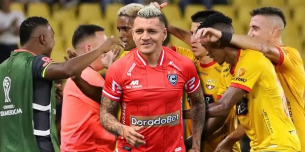 Carlos Garcés es una máquina de hacer goles pero en Perú, no es lo mismo que estar en Barcelona SC y su precio bajón de manera considerable