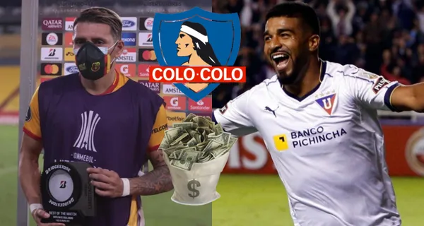 Carlos Garcés fue una opción para la delantera de Colo Colo, sin embargo los precios son elevados y ahora Gustavo Quinteros evalúa otras opciones