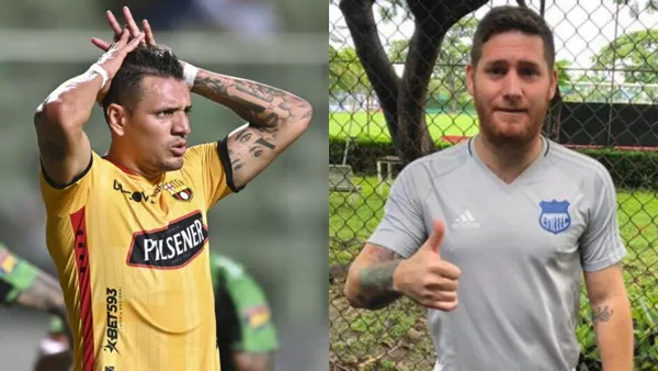 Carlos Garcés y Francisco Silva / Foto: El Futbolero Ecuador