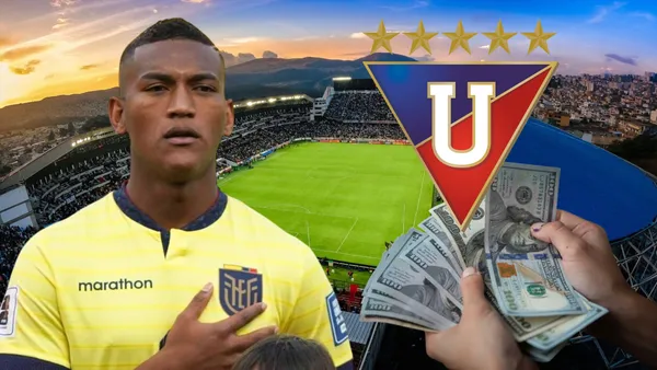 Carlos Gruezo (Foto tomada de: Liga de Quito/La Tri/El Universo/Wikipedia)