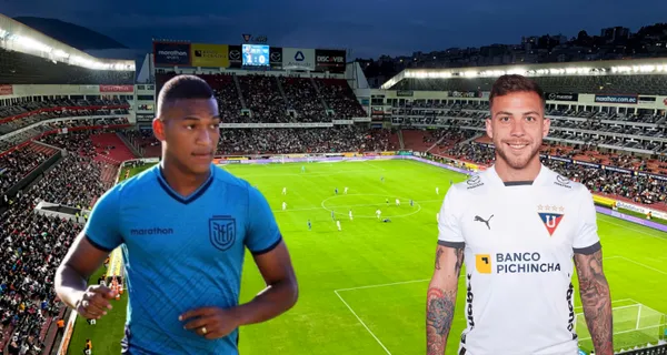 Carlos Gruezo y Ezequiel Piovi / Foto de: El Futbolero Ecuador