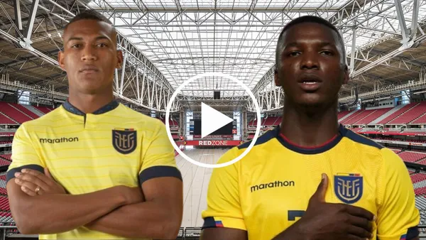 Carlos Gruzo y Moisés Caicedo (Foto tomada de: State Farm Stadium/Moisés Caicedo/Carlos Grueo)