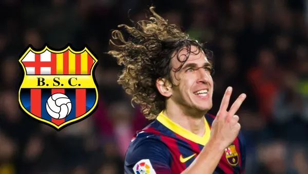 Carlos Puyol y Barcelona SC