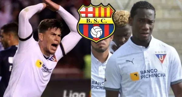 Carlos Rodríguez es central de Liga de Quito pero está prestado a Barcelona SC